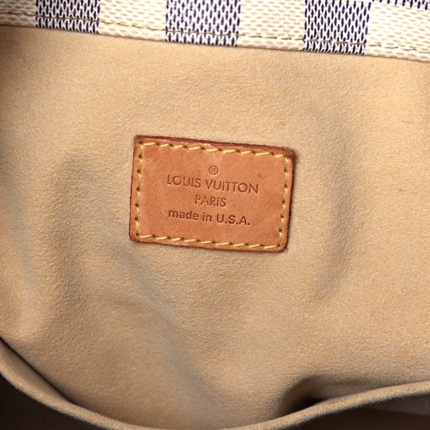 Damier Azur Artsy MM