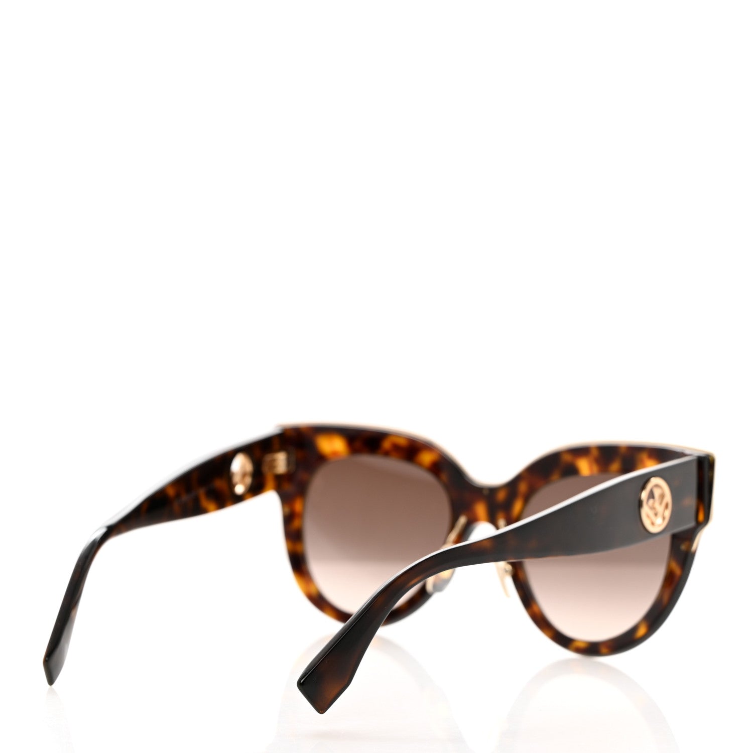 Fendi Acetate F is Fendi Cat Eye Sunglasses FF 0360/G/S Havana 4 of 7