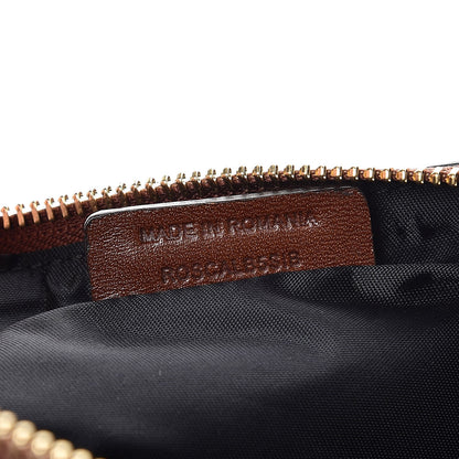 Burberry House Check Bridle Calfskin Peyton Crossbody Tan 7 of 7
