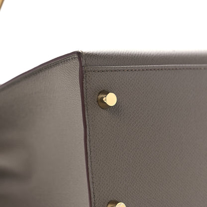 Hermes Epsom Horseshoe Kelly Sellier 32 Etain 9 of 38
