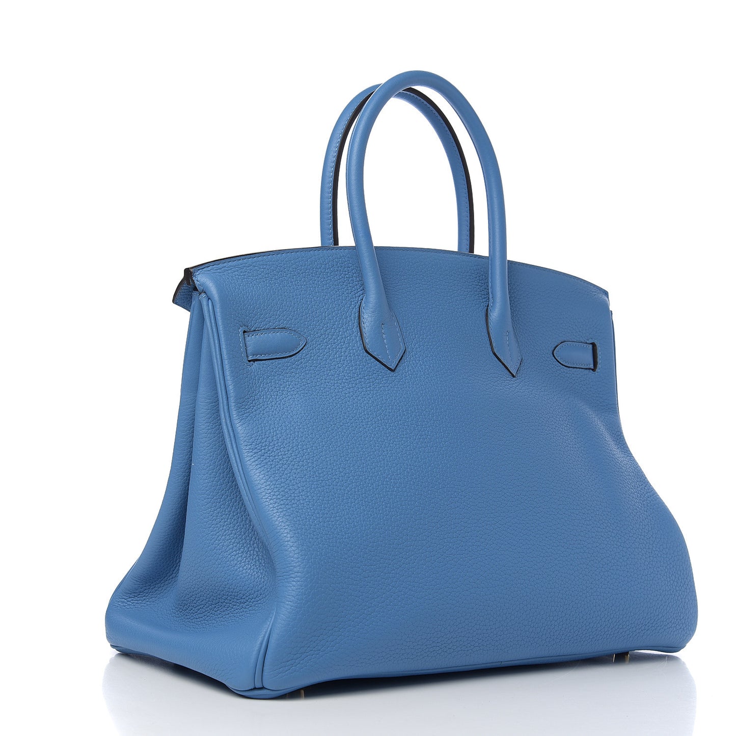 Taurillon Clemence Birkin 35 Bleu Paradis