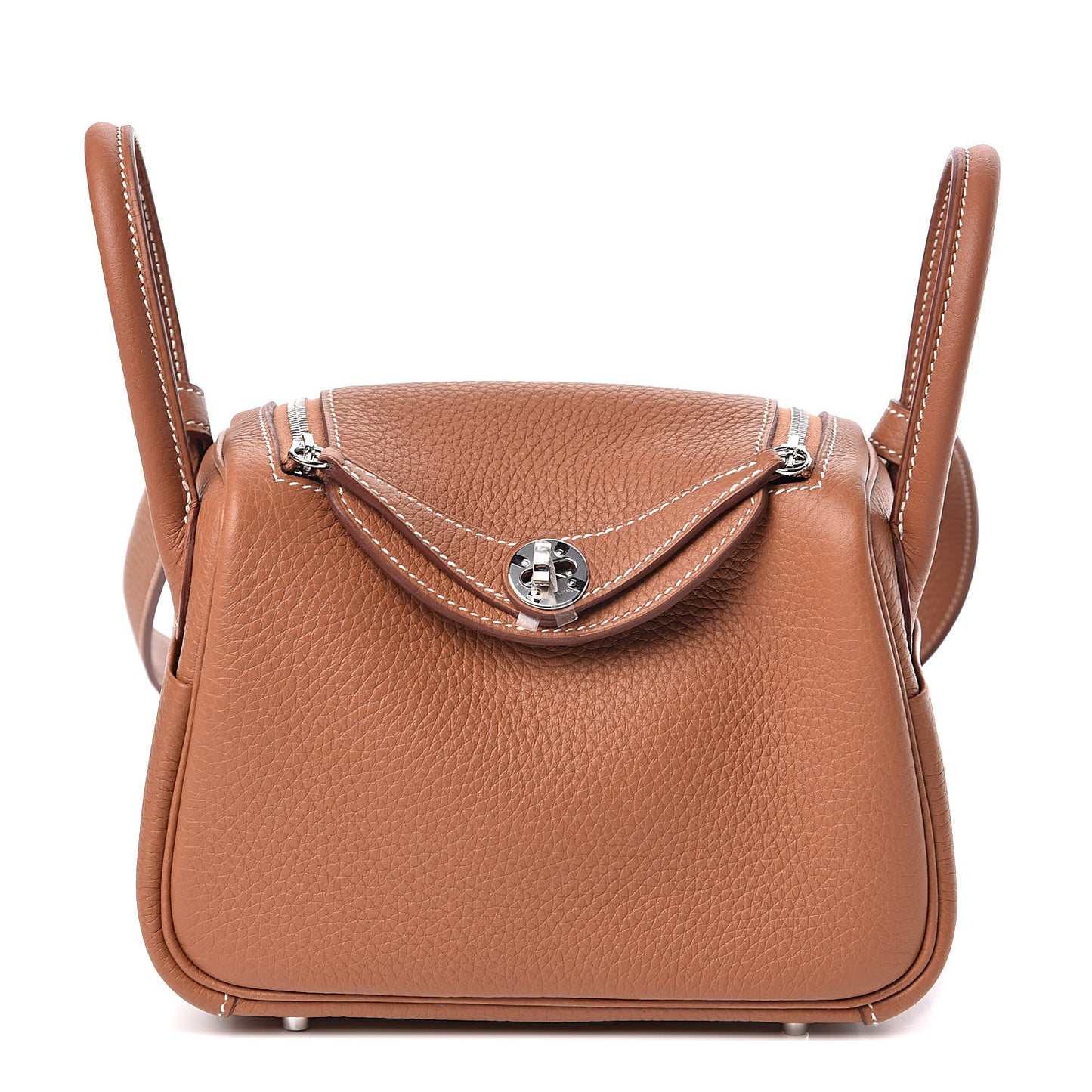 Taurillon Clemence Mini Lindy 20 Gold