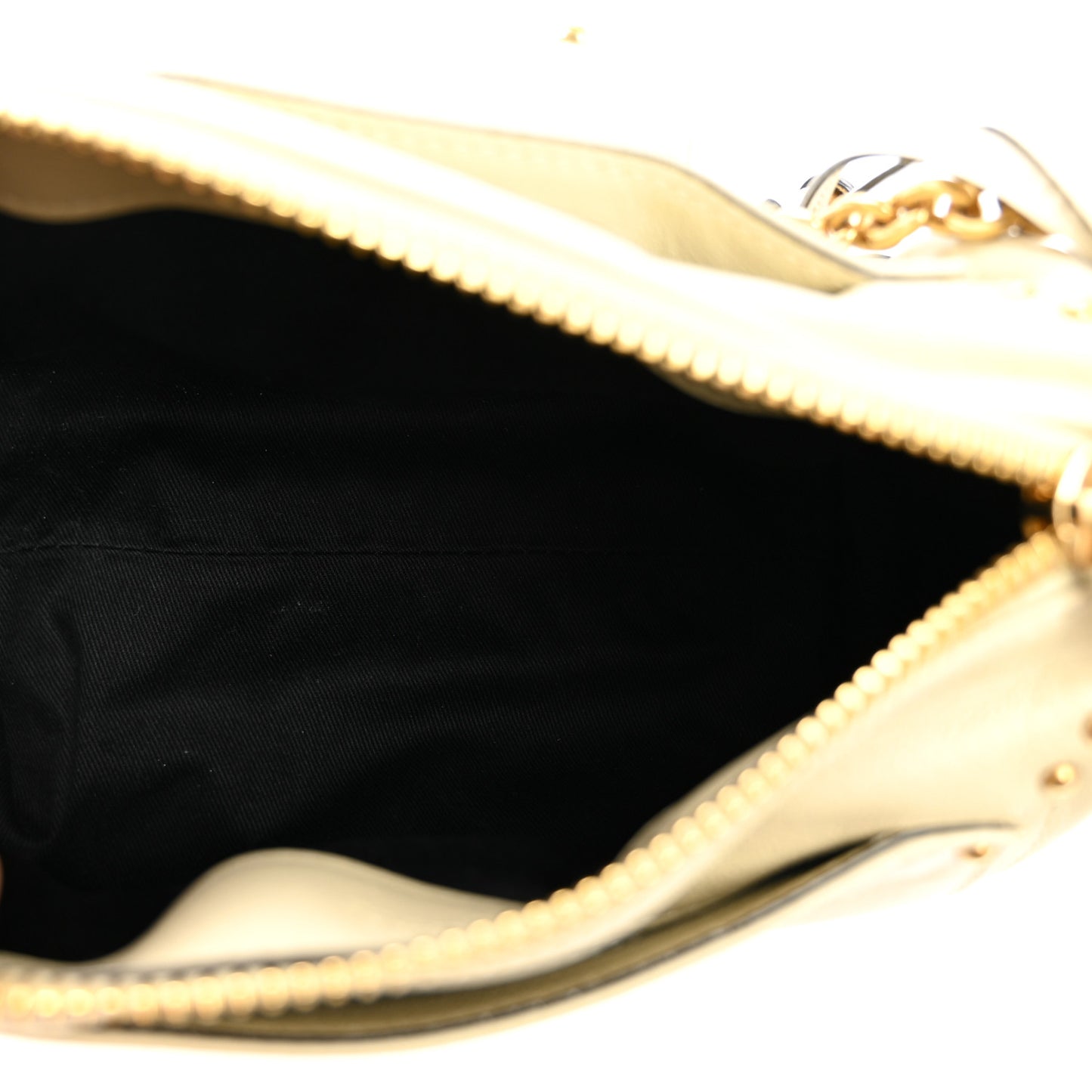 Grained Buffalo Small Paddington Chain Bag Cloudy Cream