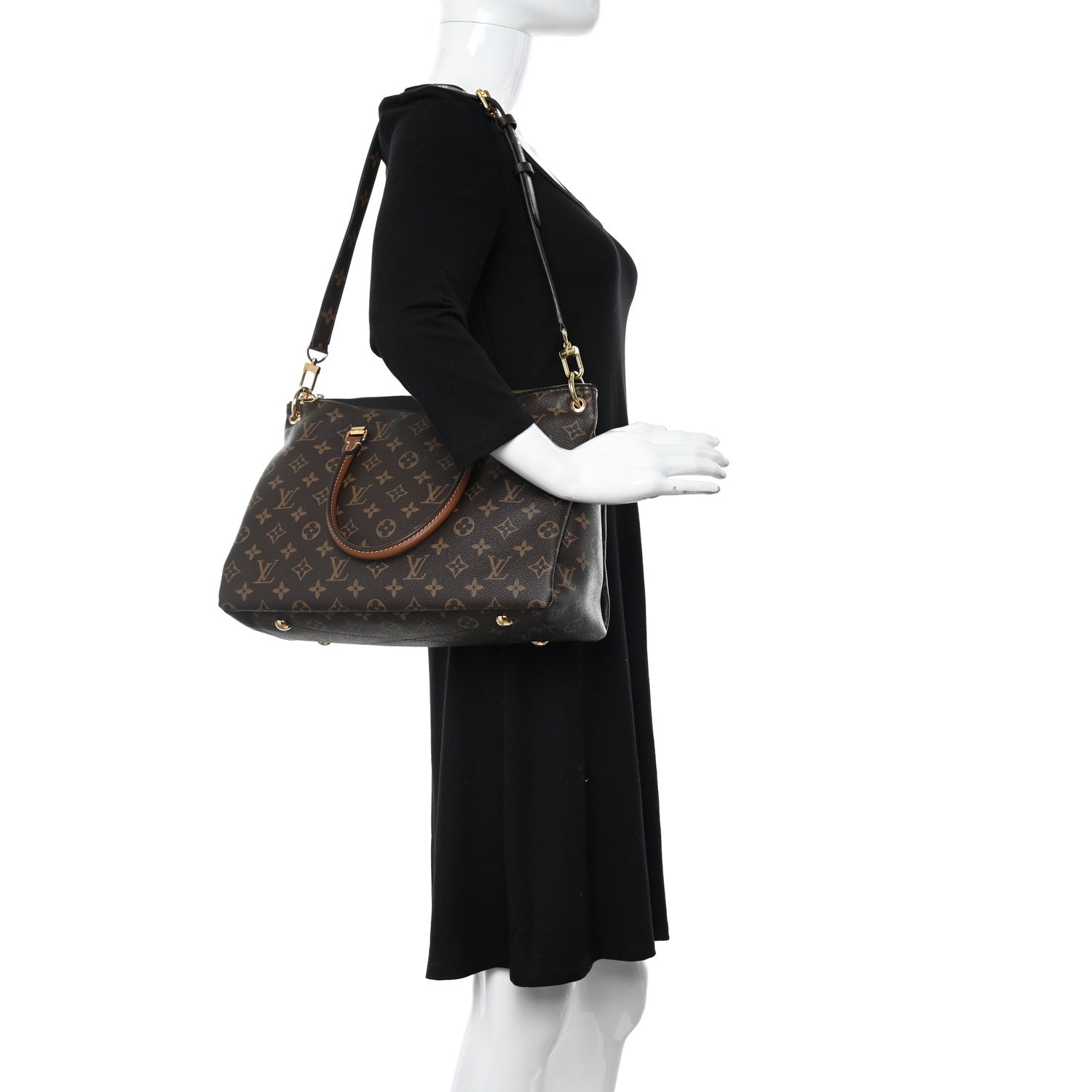 Louis Vuitton Monogram Pallas Full Black 2 of 12