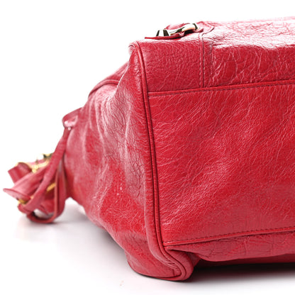 Balenciaga Agneau Classic Gold Hardware Velo Rouge Sapphire 9 of 11