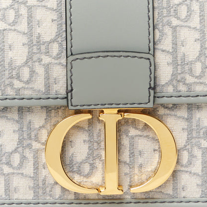 Christian Dior Oblique 30 Montaigne Flap Bag Grey 8 of 10