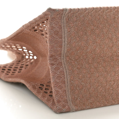 Christian Dior Mesh Embroidered Medium Book Tote Clay 9 of 10