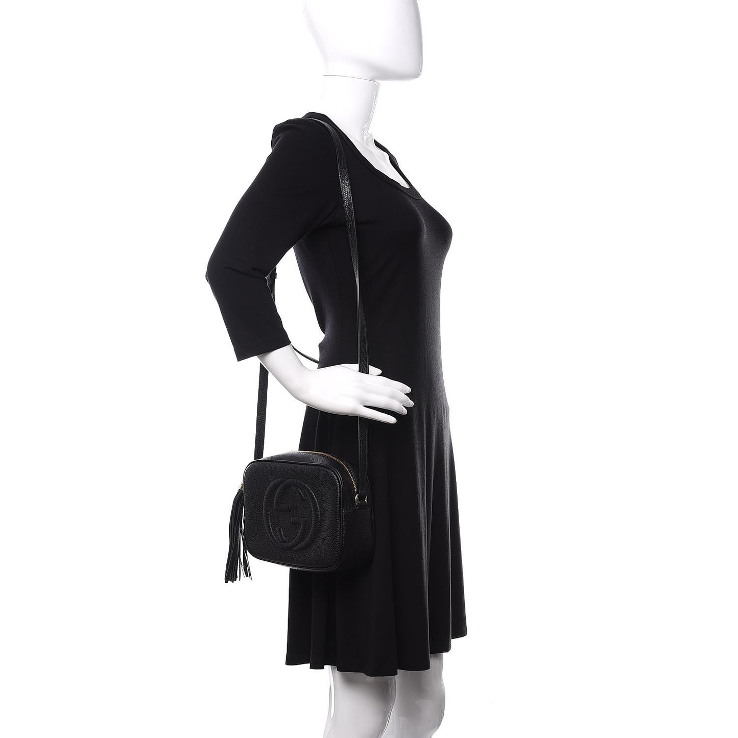 Grain de Poudre Mini Classic Monogram Cassandra Top Handle Crema Soft Rouge Legion
