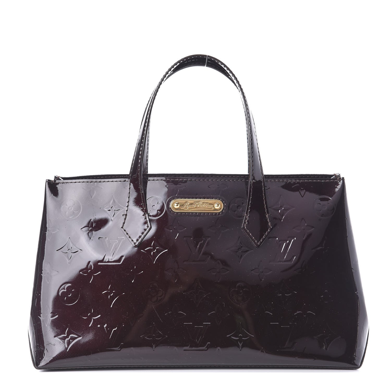 Louis Vuitton Vernis Wilshire PM Amarante 1 of 9