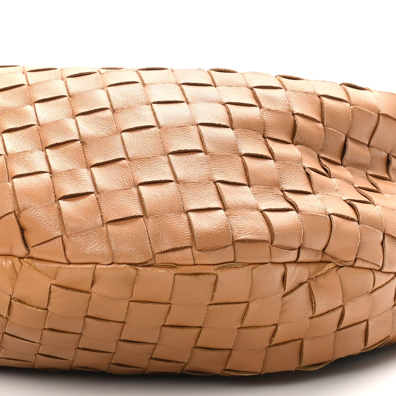 Bottega Veneta Nappa Intrecciato Teen Jodie Hobo Caramel 10 of 10