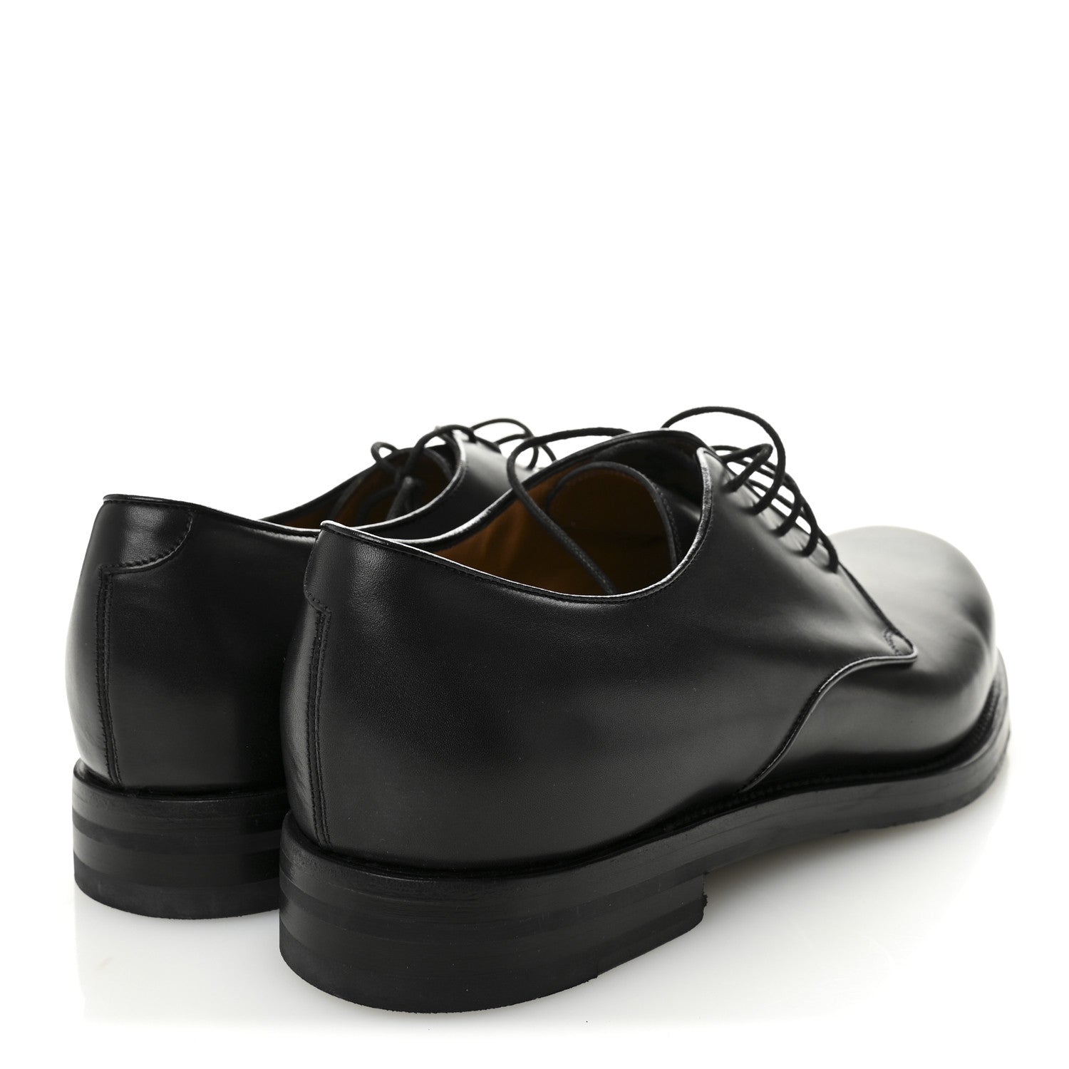 Gucci Knight Calfskin Mens Oxford Loafers 8.5 Black 4 of 8