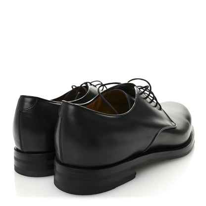 Gucci Knight Calfskin Mens Oxford Loafers 8.5 Black 4 of 8