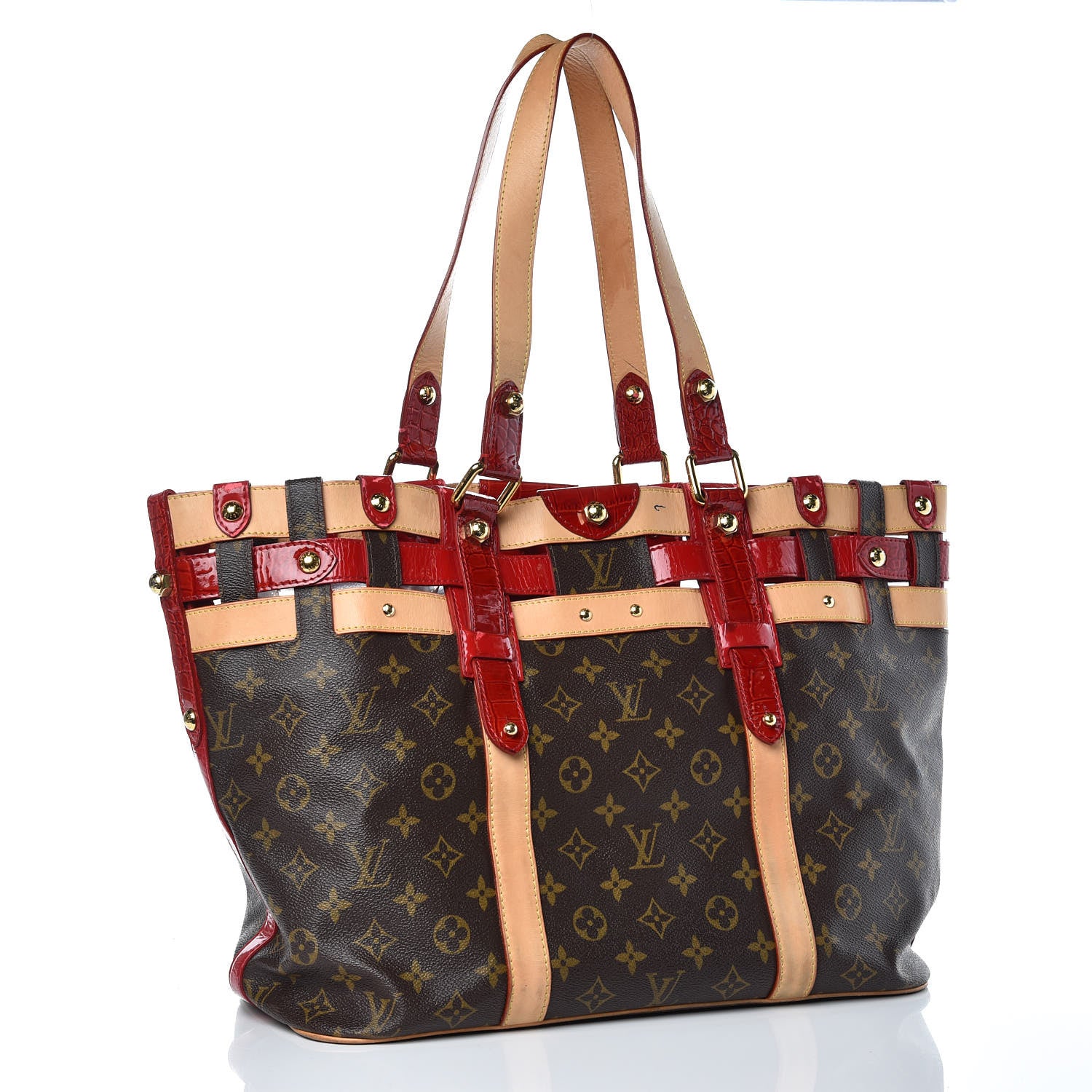 Louis Vuitton Monogram Salina MM Rubis 3 of 23