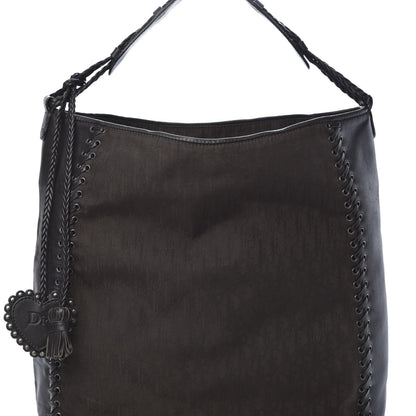 Christian Dior Monogram Ethnic Tote Brown 7 of 14