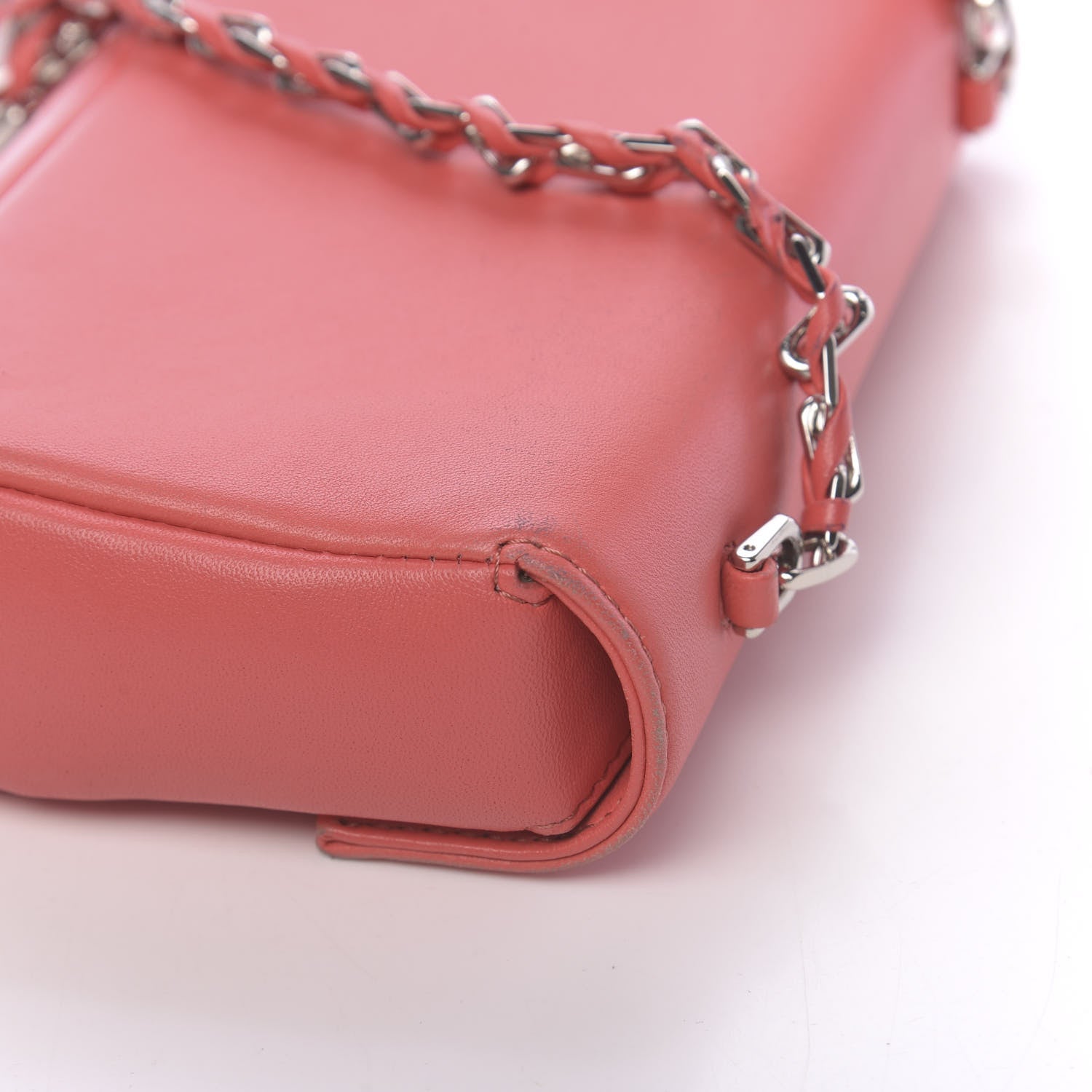 Fendi Nappa Mini Be Baguette Shoulder Bag Rosa Exstasy 12 of 17