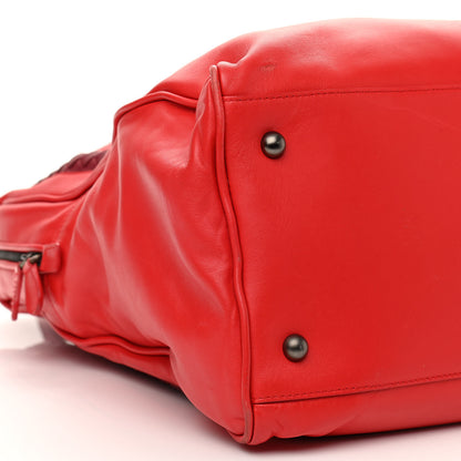 Bottega Veneta Nappa Intrecciato Light Calf Tote Red 5 of 15