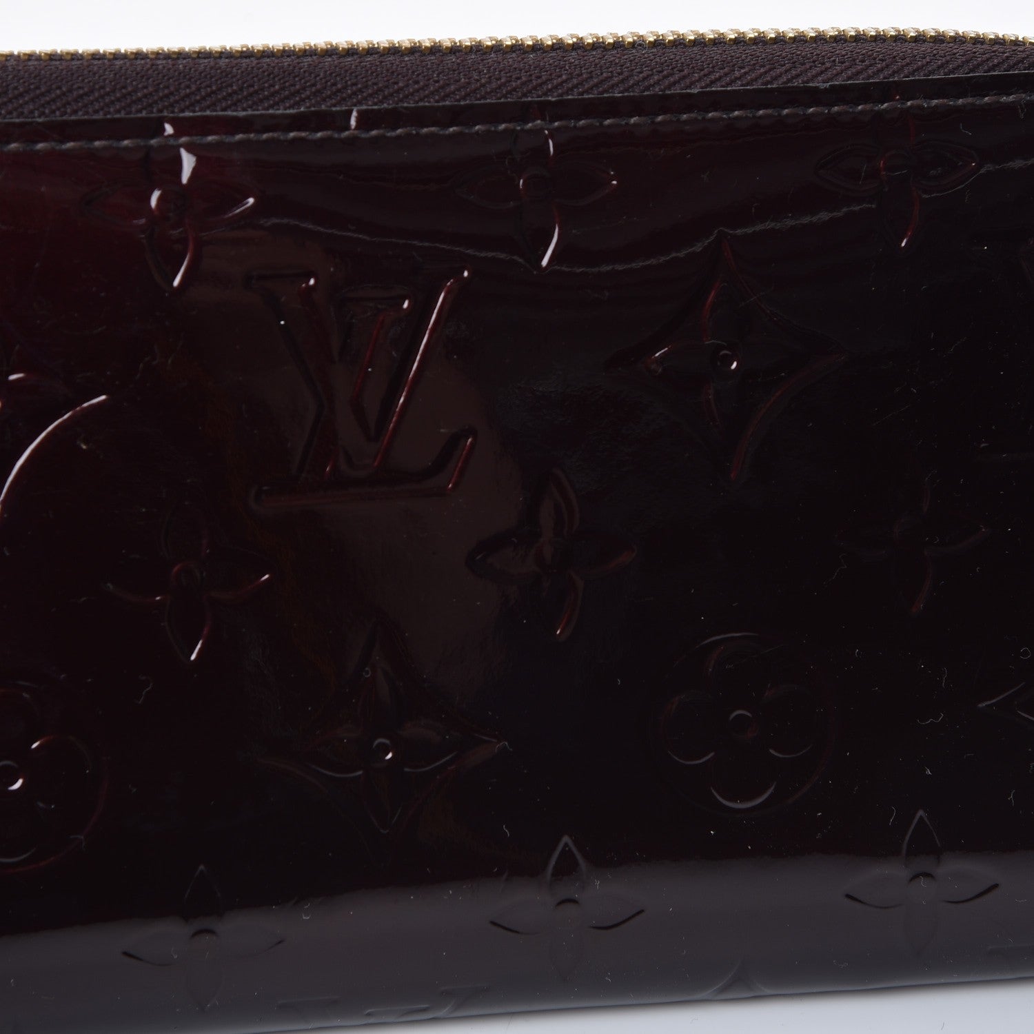 Louis Vuitton Vernis Zippy Wallet Amarante 8 of 10