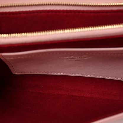 Louis Vuitton Lambskin Embossed Monogram Pochette Coussin Rose 4 of 7