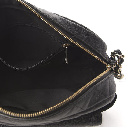Chanel Caviar Quilted CC Day Camera Case Black 6 of 9