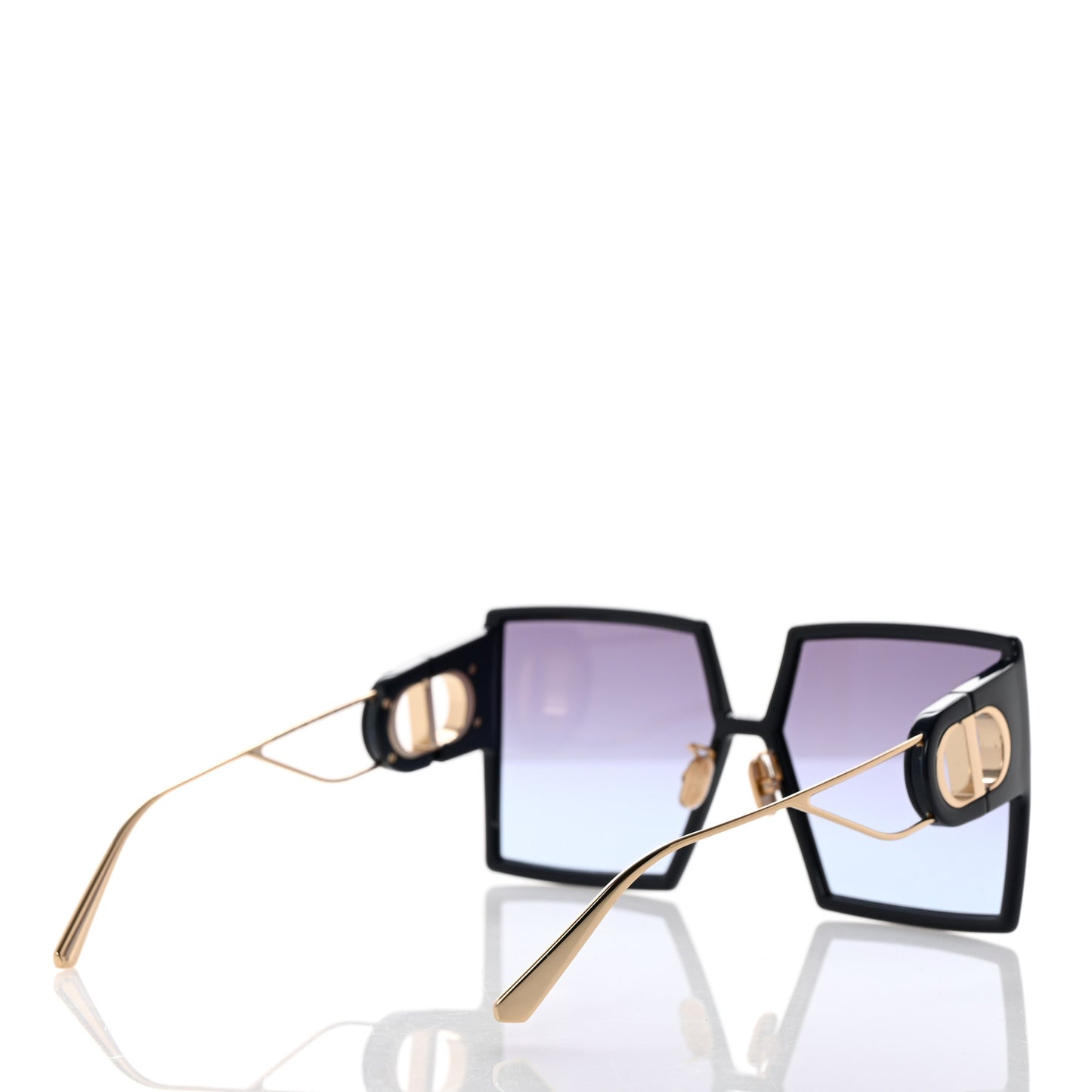 Square 30 Montaigne Sunglasses Blue