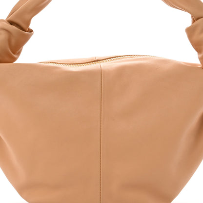 Bottega Veneta Calfskin Mini Double Knot Bag Almond 8 of 10