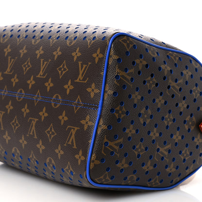 Louis Vuitton Monogram Perforated Speedy 30 Fuchsia 10 of 11