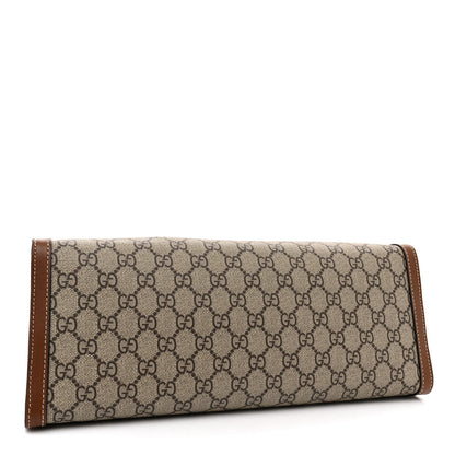 Gucci GG Supreme Monogram Medium Padlock Tote Beige Cuir 4 of 11