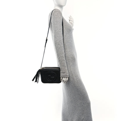 Gucci Pebbled Calfskin Small Soho Disco Bag Black 2 of 9