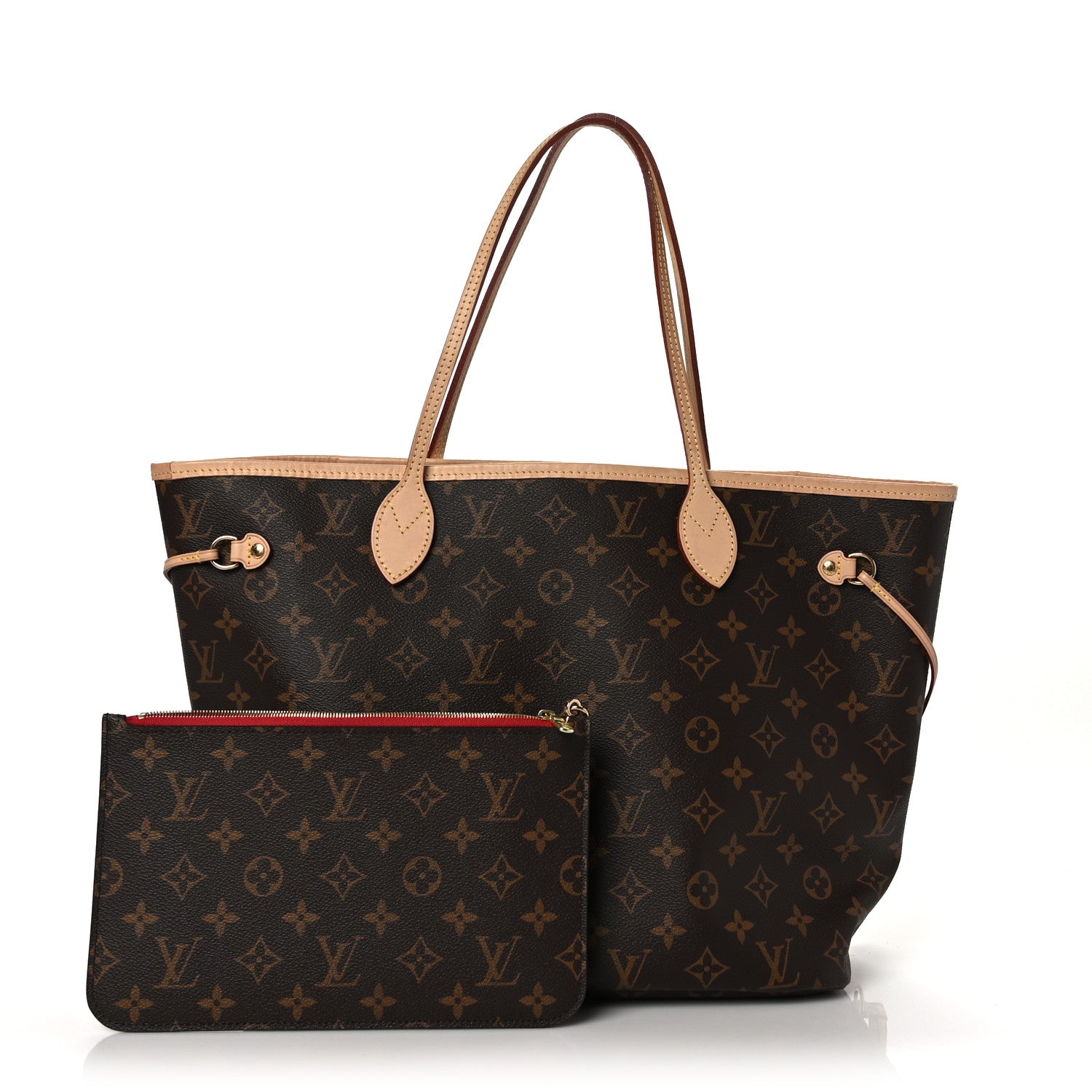 Louis Vuitton Monogram Neo Neverfull MM Cherry 2 of 9