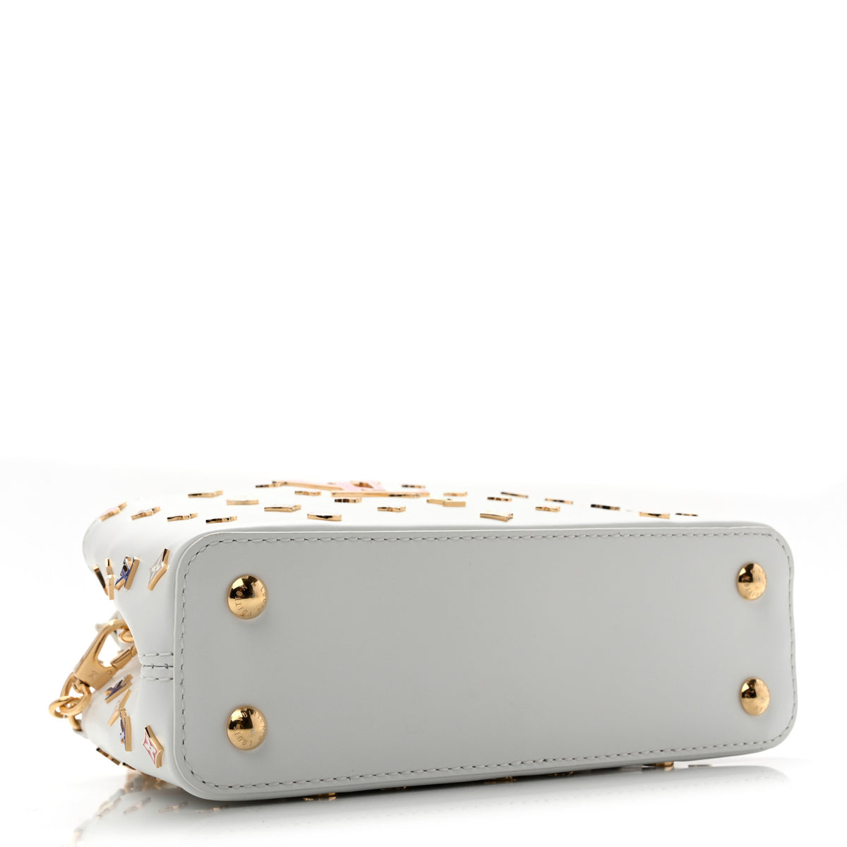 Louis Vuitton LV X TM Cowhide Mini Capucines East West Multicolor 4 of 10