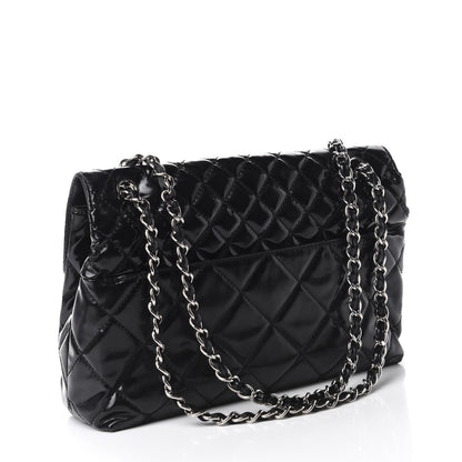 Chanel Vinyl Quilted In the Business Flap Bag Black 3 of 11