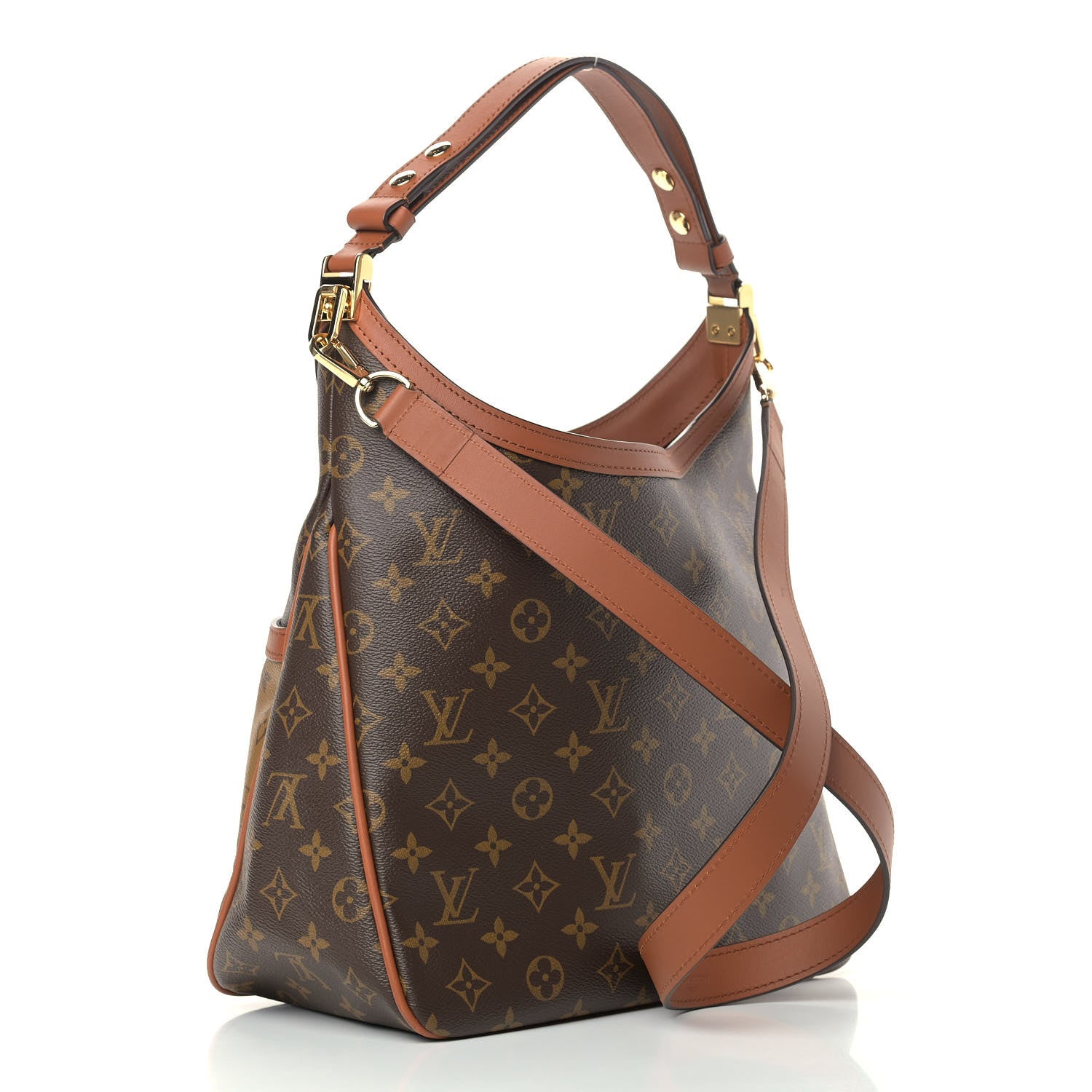 Louis Vuitton Reverse Monogram Dauphine Hobo MM 3 of 9