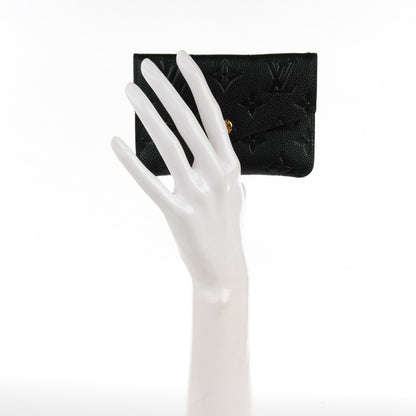Louis Vuitton Empreinte Key Pouch Black 2 of 7
