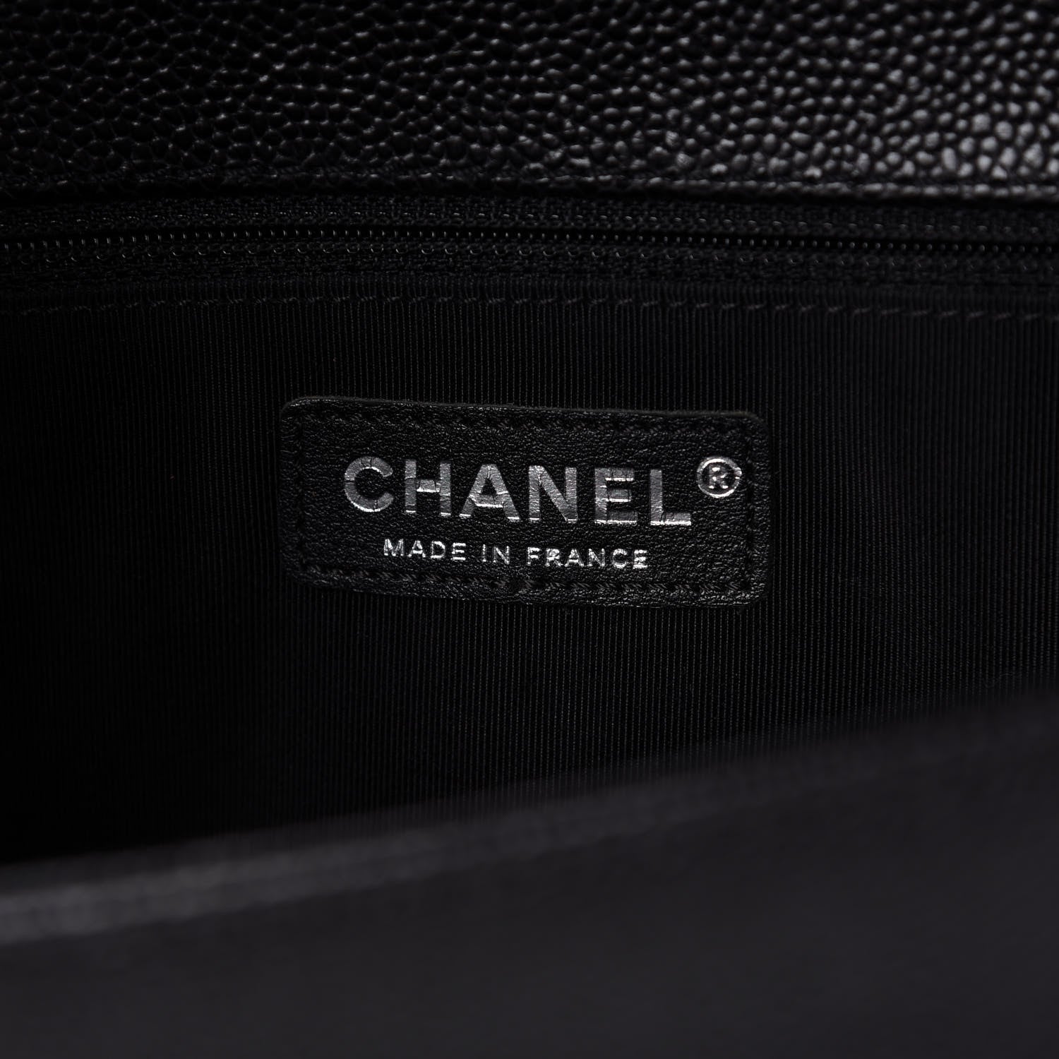 Chanel Caviar Quilted New Medium Boy Flap Black 8 of 10