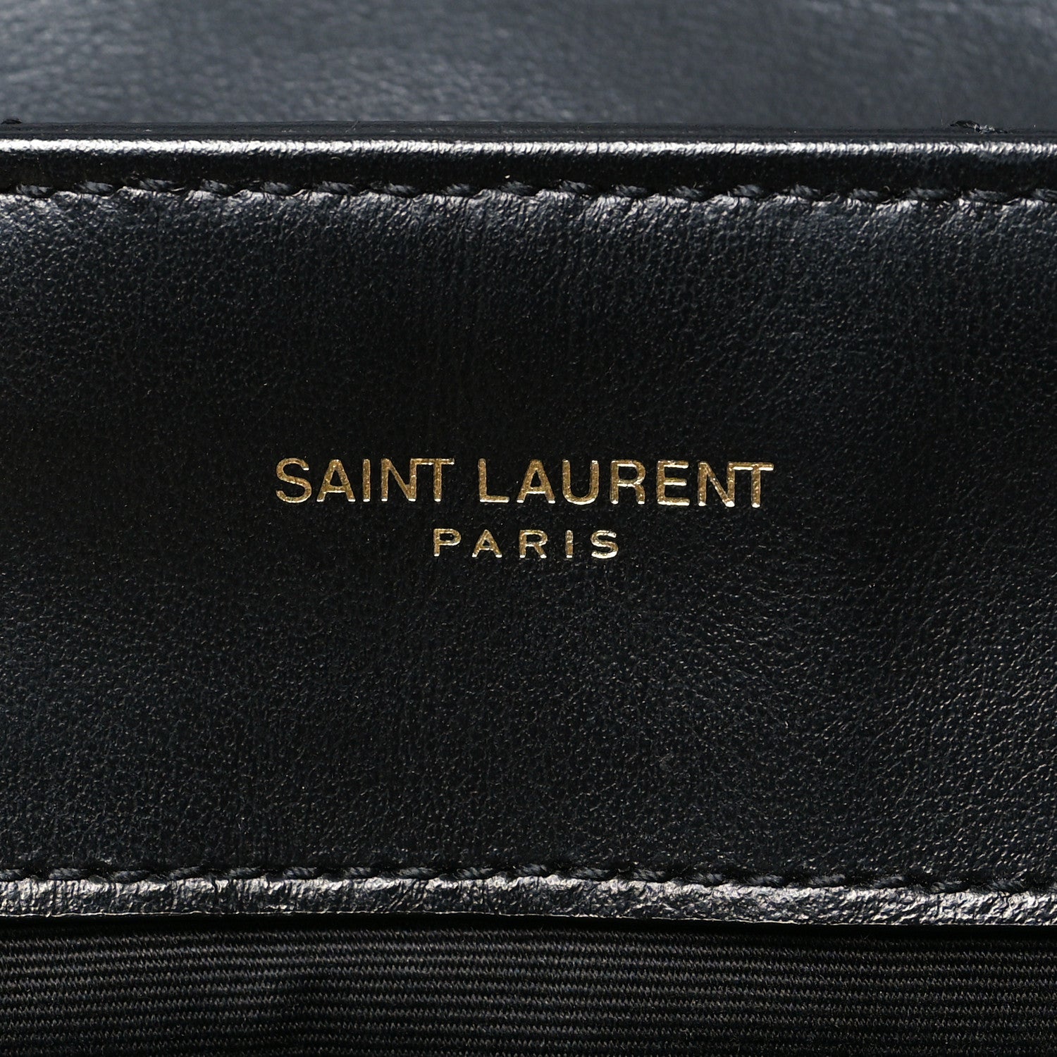Saint Laurent Calfskin Y Quilted Monogram Medium Loulou Chain Satchel Black 6 of 9