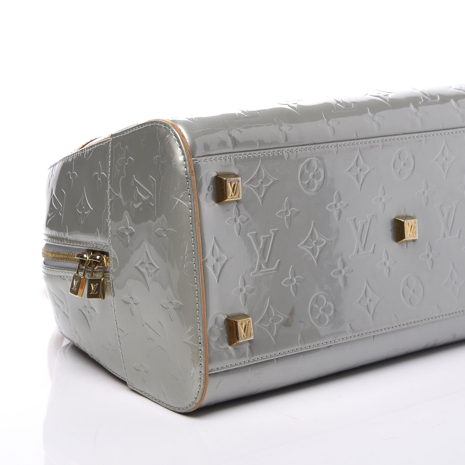 Louis Vuitton Vernis Tompkins Square Silver 5 of 9