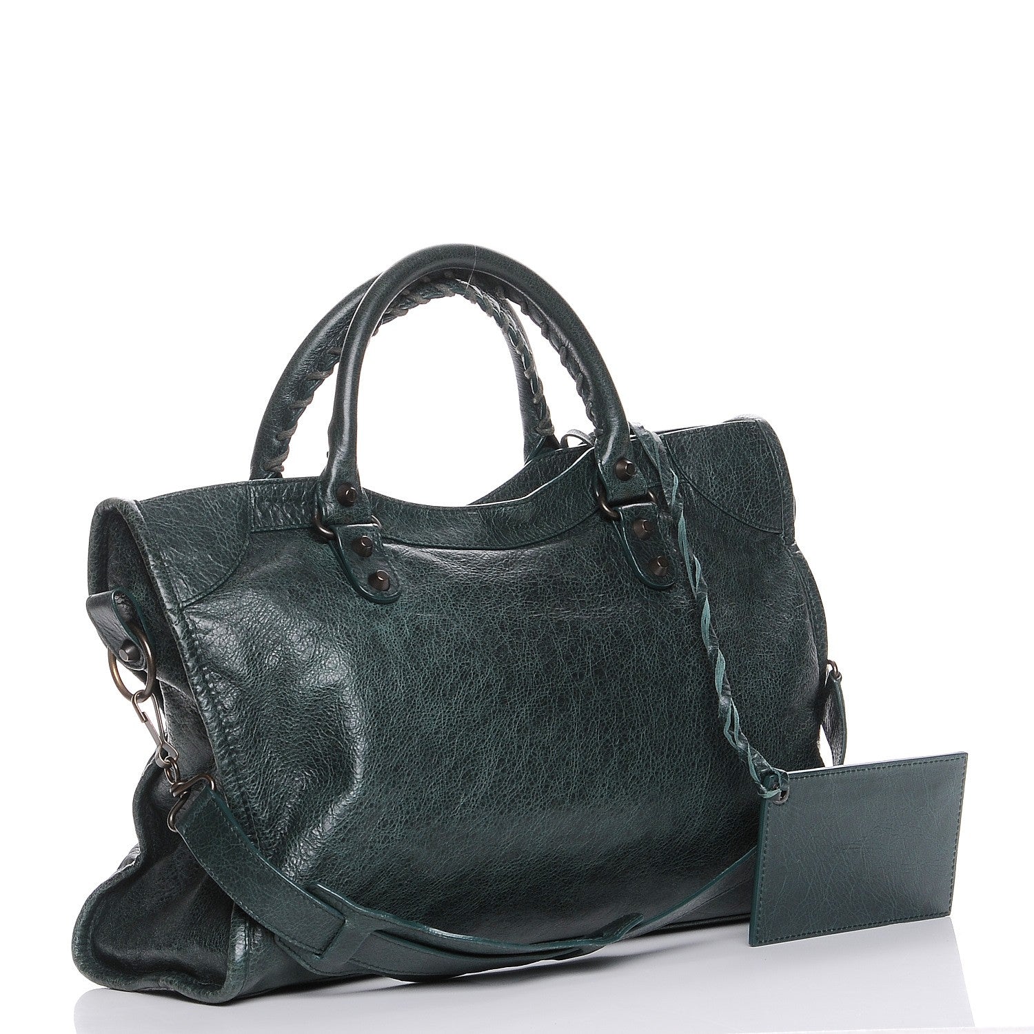 Balenciaga Agneau Classic Hardware City Poker Fonce 4 of 9