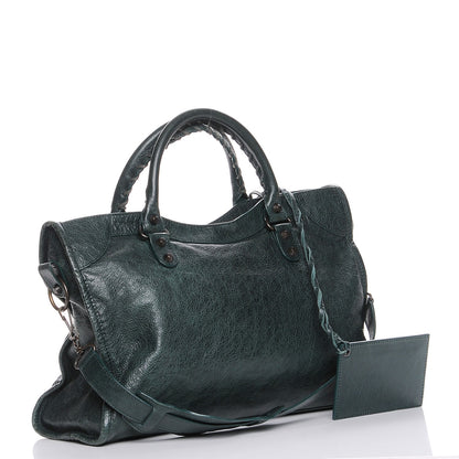 Balenciaga Agneau Classic Hardware City Poker Fonce 4 of 9