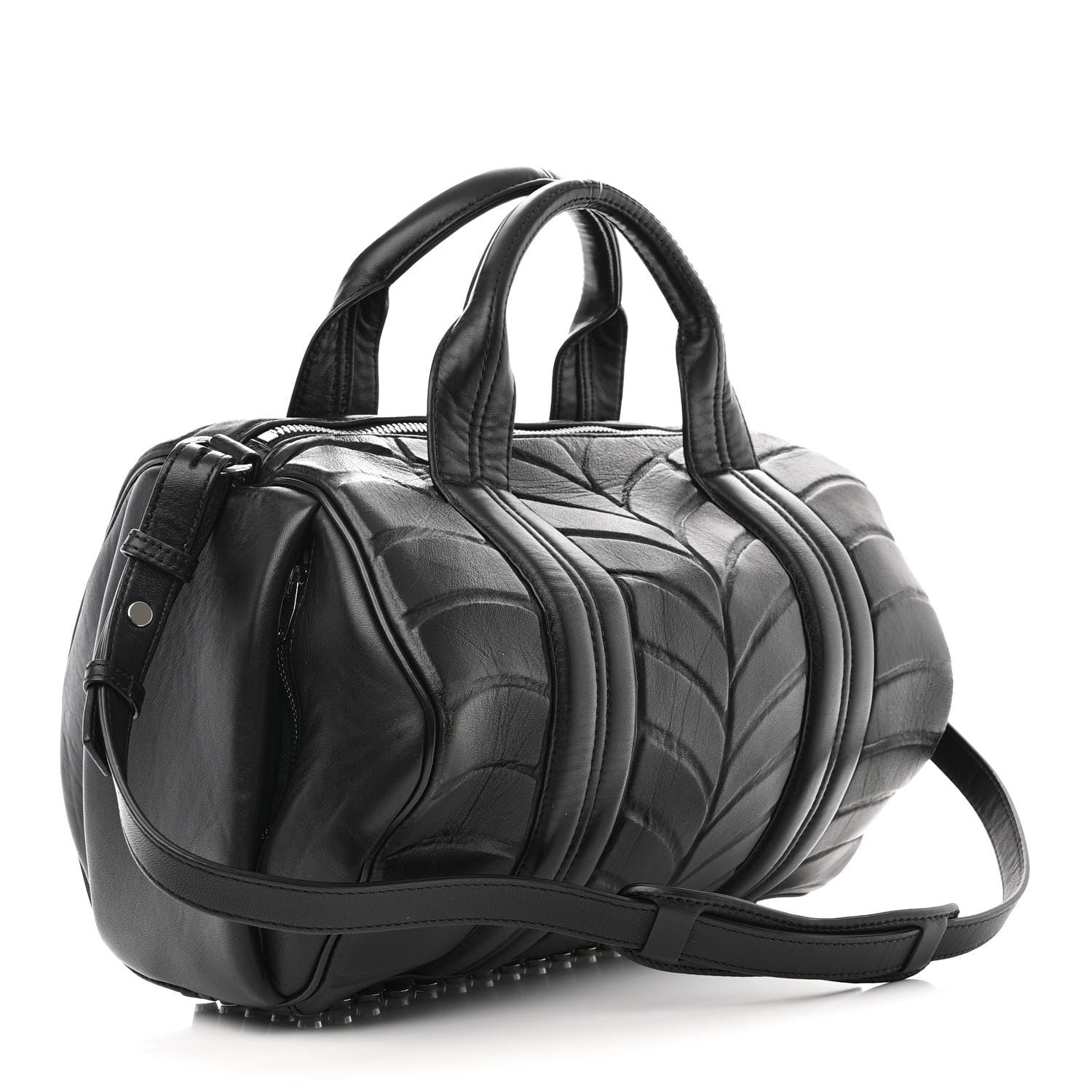 Alexander Wang Quilted Rocco Silver Hardware Black 3 of 10