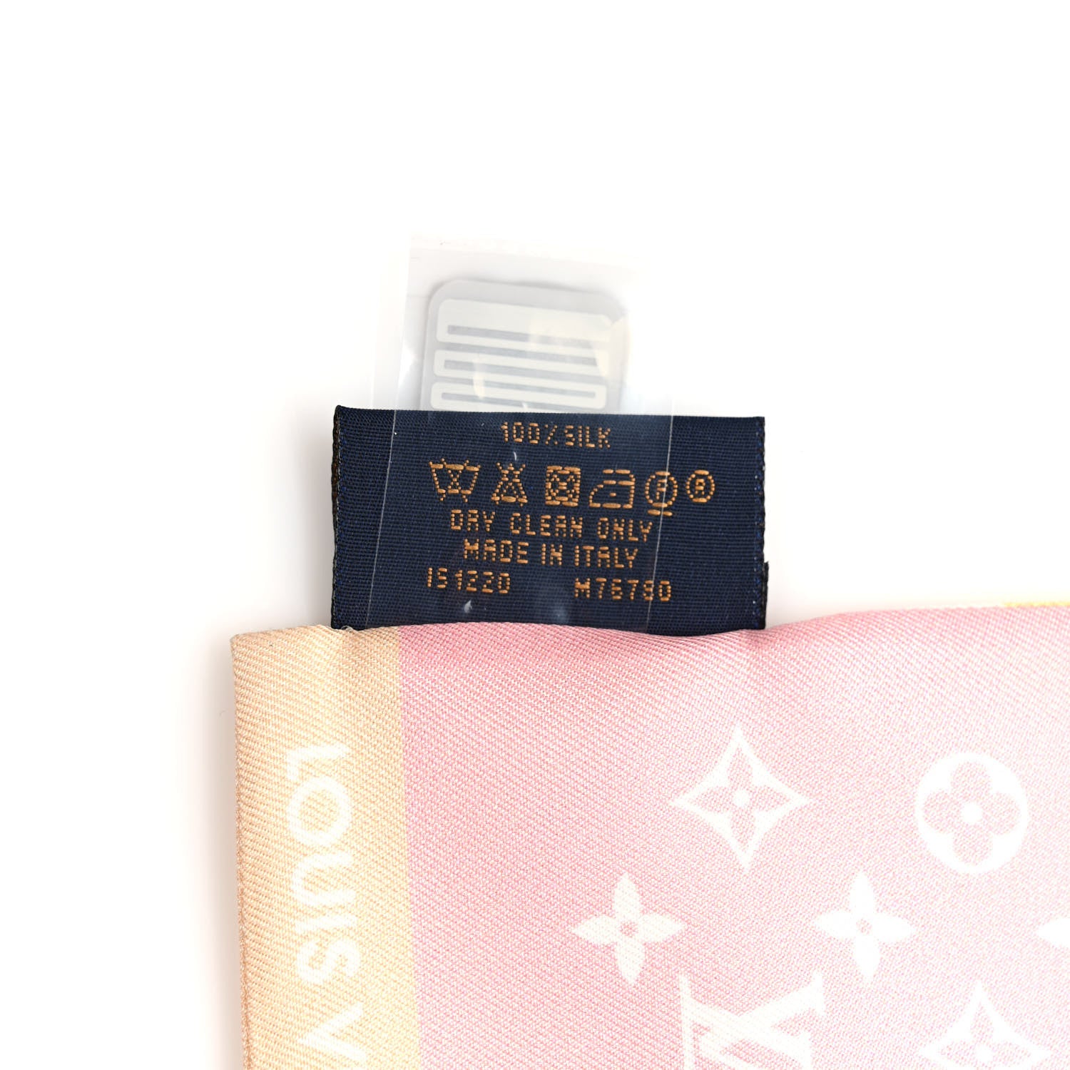 Louis Vuitton Silk Monogram Gradient By The Pool Bandeau Pink 3 of 3