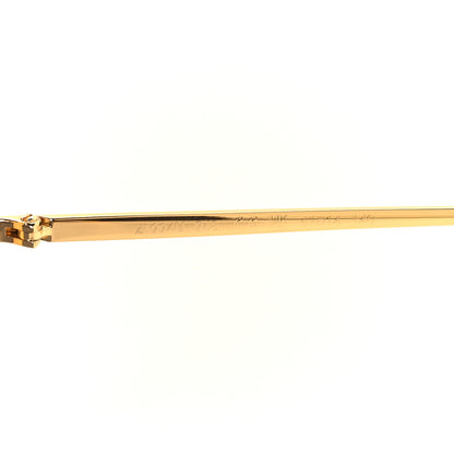 Louis Vuitton Metal LV Moon Square Sunglasses Z1994U Gold 6 of 8