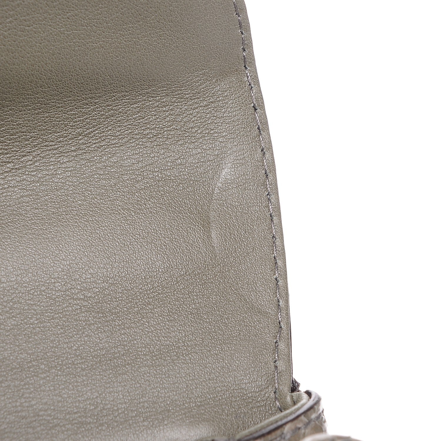 Gucci Python Medium New Bamboo Top Handle Bag Green 9 of 10