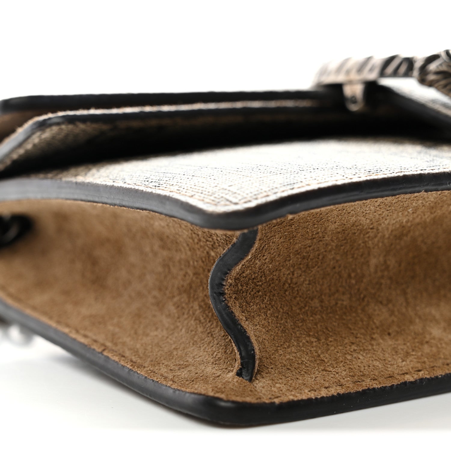 Gucci GG Supreme Monogram Super Mini Dionysus Shoulder Bag Taupe 8 of 10