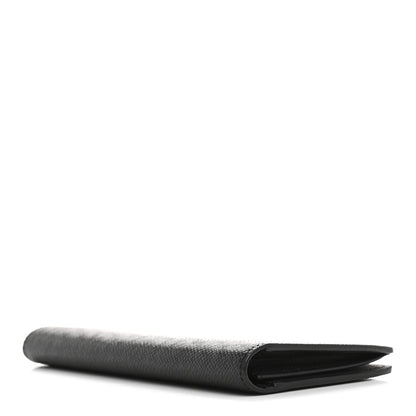 Louis Vuitton Taiga Brazza Wallet Black 4 of 8
