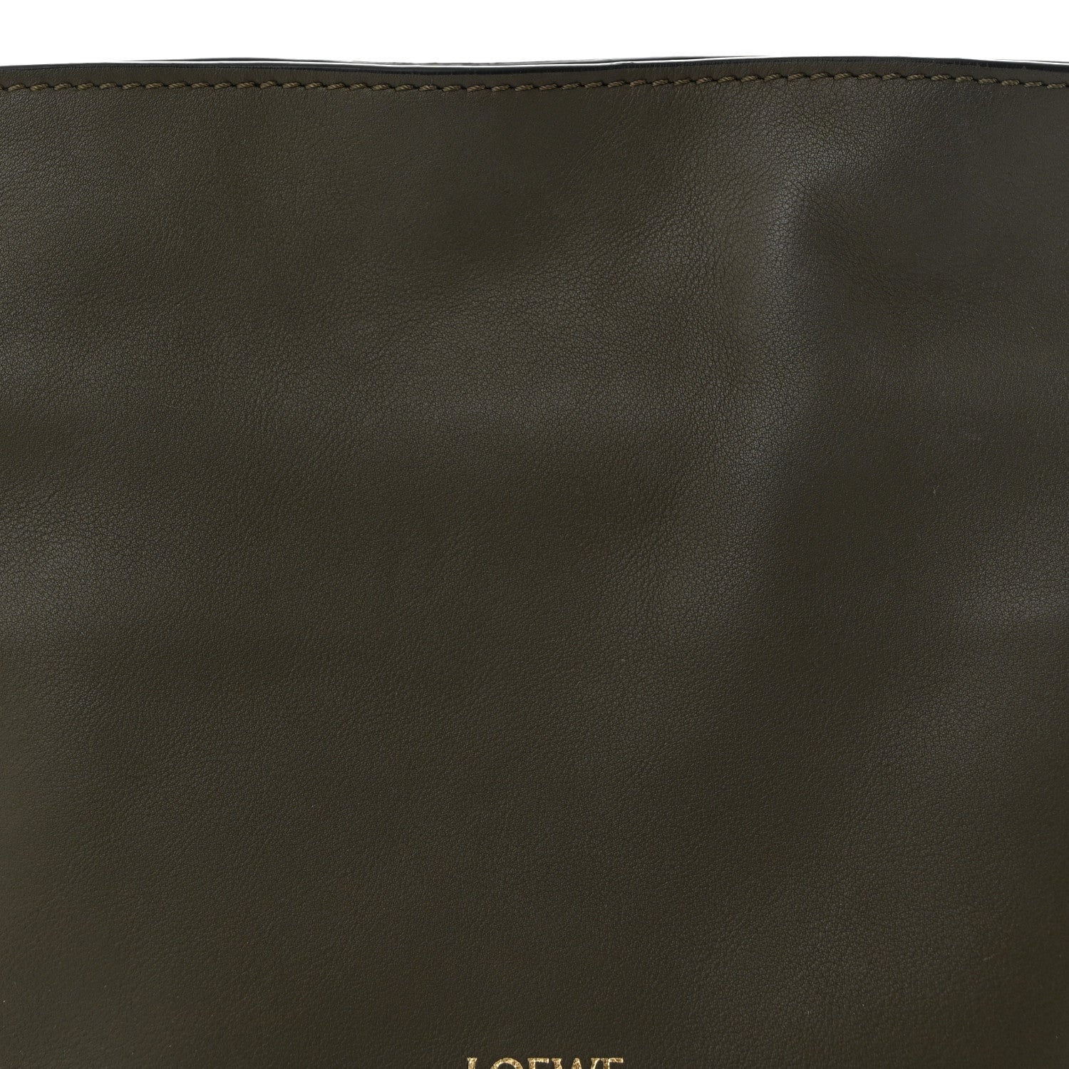 Loewe Calfskin Mini Flamenco Knot Clutch Vintage Khaki 8 of 11