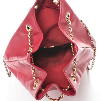 Chanel Lambskin Quilted Large In Seoul Backpack Dark Pink 5 of 8