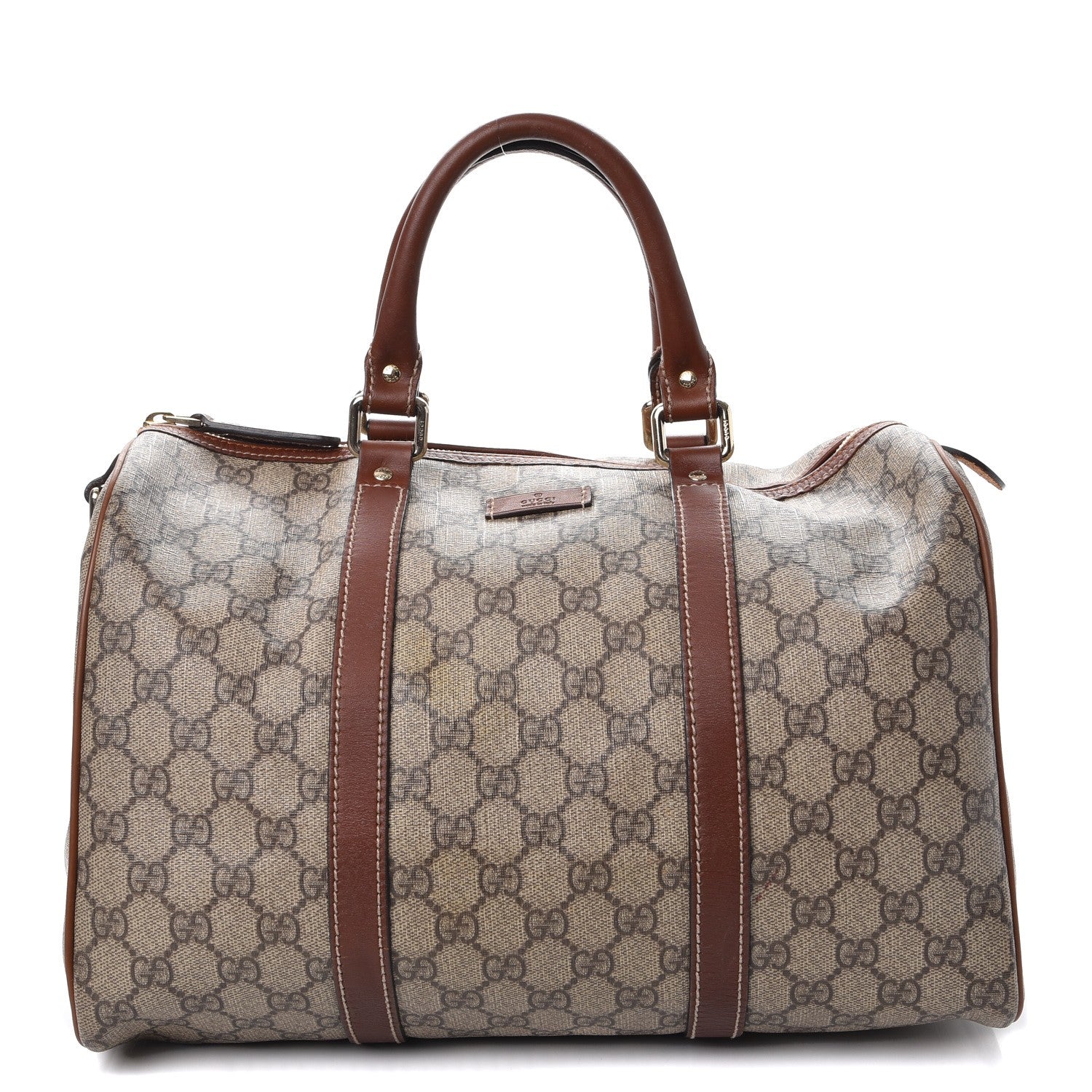 Gucci GG Plus Monogram Medium Joy Boston Brown 1 of 14