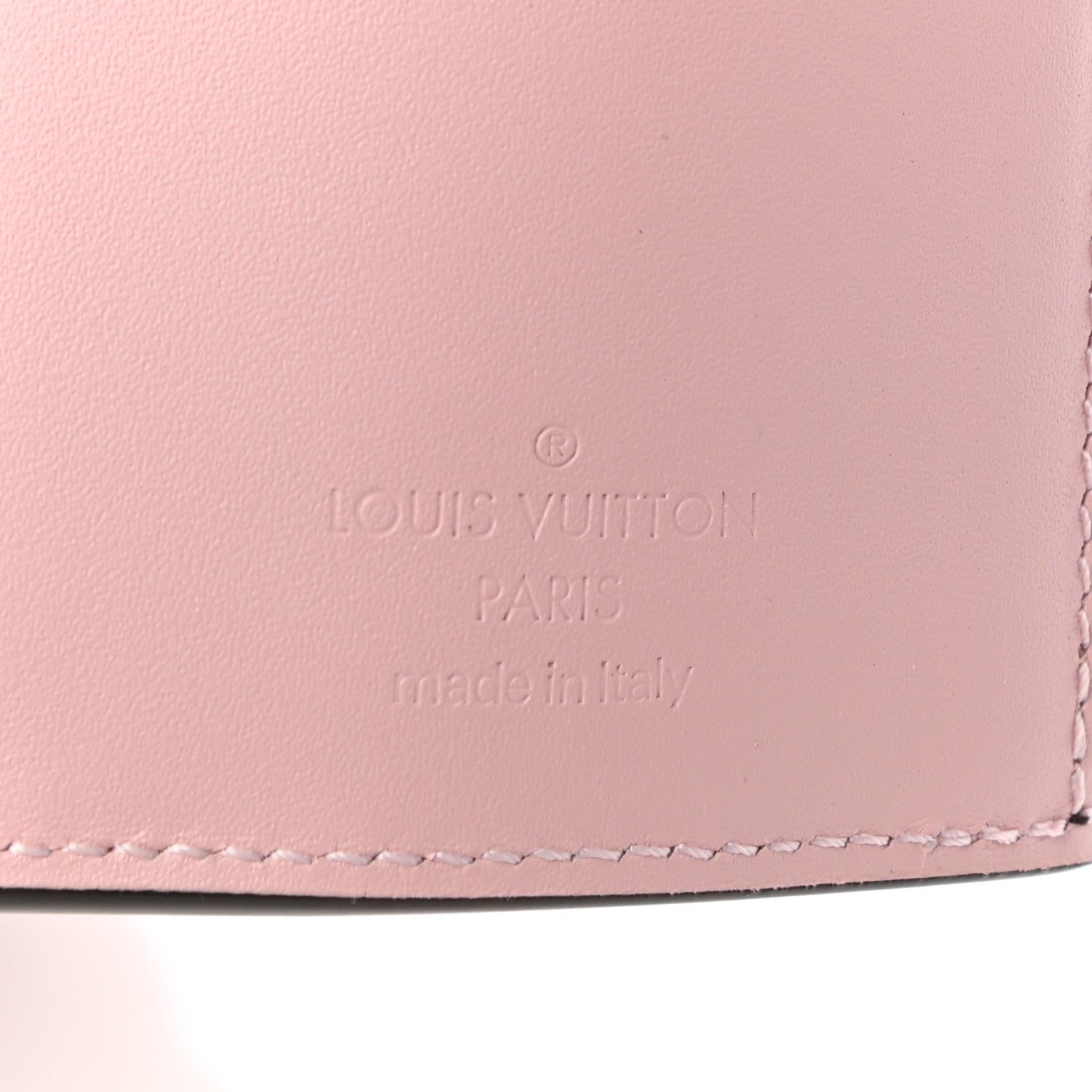 Louis Vuitton Patent Calfskin Monogram Cherrywood Compact Wallet Rose Ballerine 6 of 7