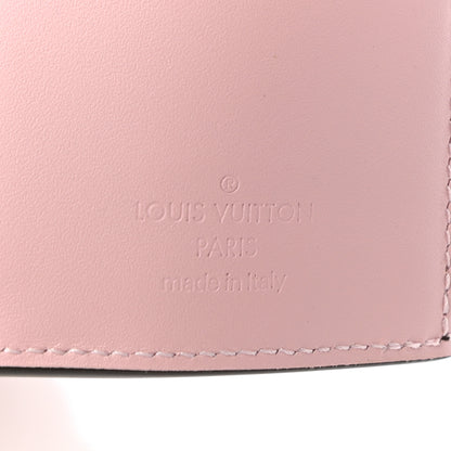 Louis Vuitton Patent Calfskin Monogram Cherrywood Compact Wallet Rose Ballerine 6 of 7