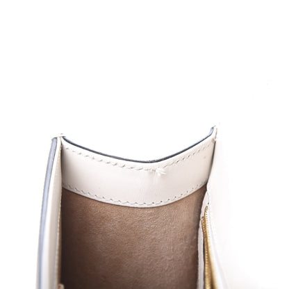 Gucci Calfskin Small Sylvie Shoulder Bag Off White 6 of 9